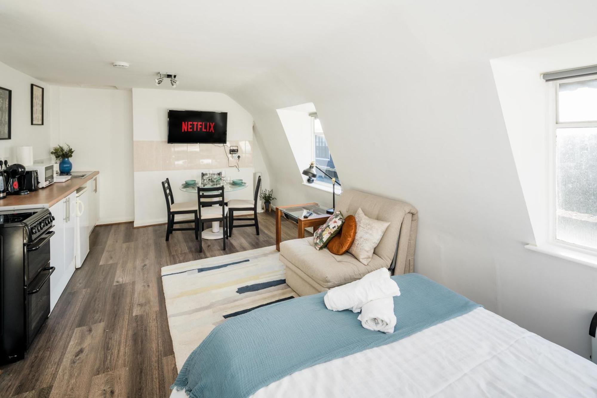 Bright Fitzrovia Studio London Eksteriør billede