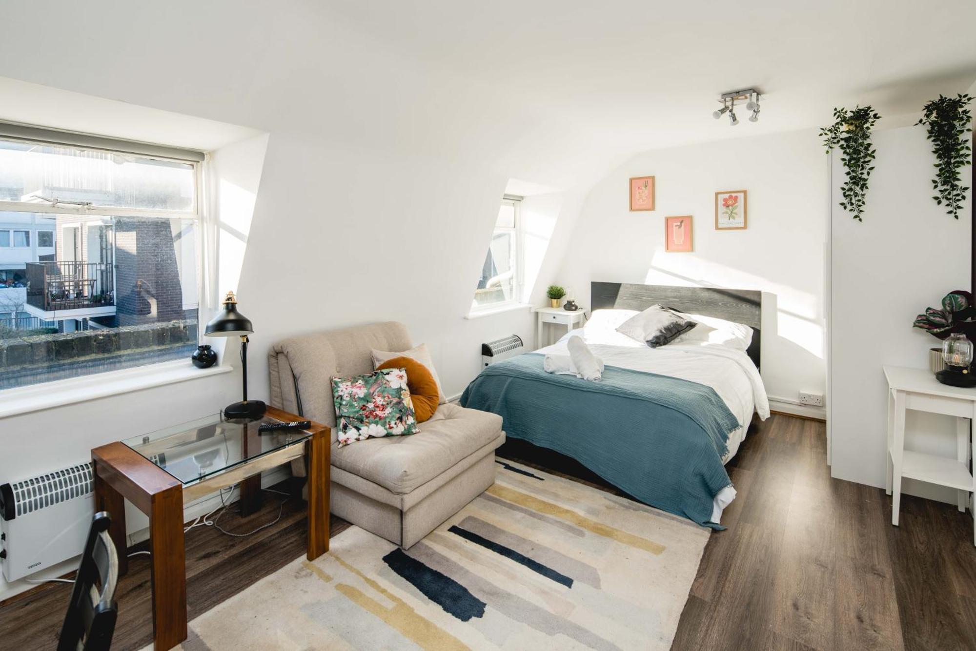 Bright Fitzrovia Studio London Eksteriør billede