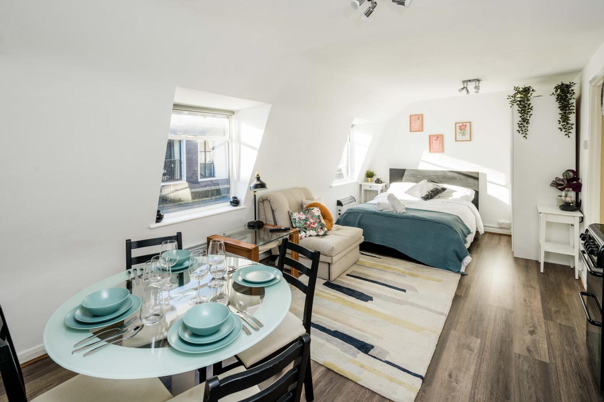 Bright Fitzrovia Studio London Eksteriør billede
